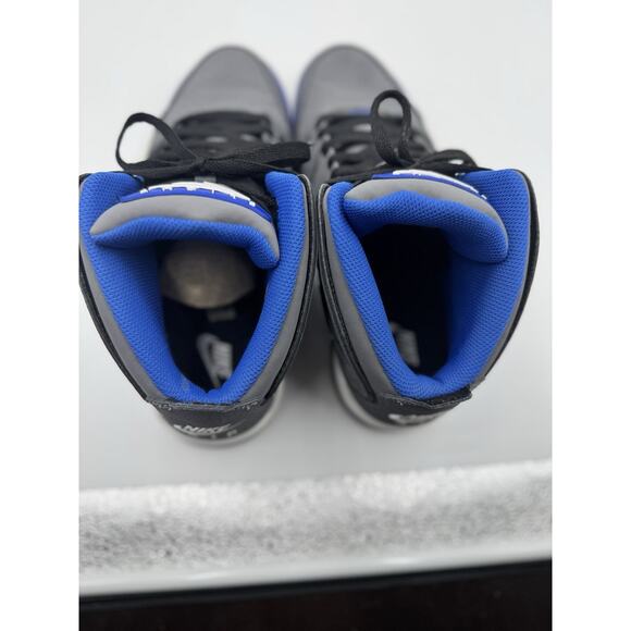 Size 10 - Nike Air Flight Falcon Dark Grey Royal BS695 - Picture 4 of 6